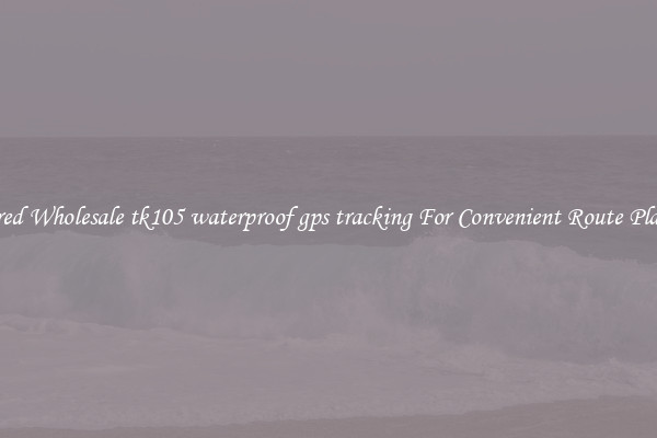 Featured Wholesale tk105 waterproof gps tracking For Convenient Route Planning 