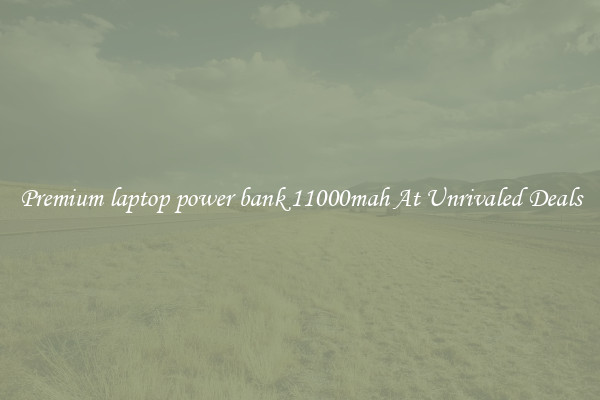 Premium laptop power bank 11000mah At Unrivaled Deals