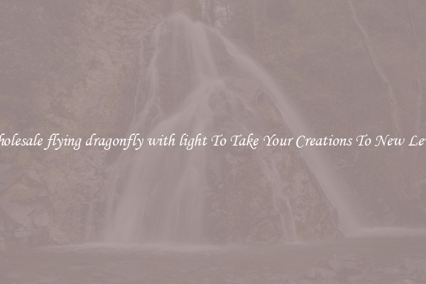 Wholesale flying dragonfly with light To Take Your Creations To New Levels