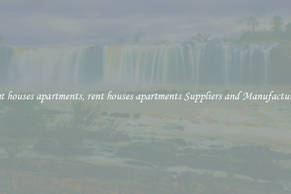 rent houses apartments, rent houses apartments Suppliers and Manufacturers
