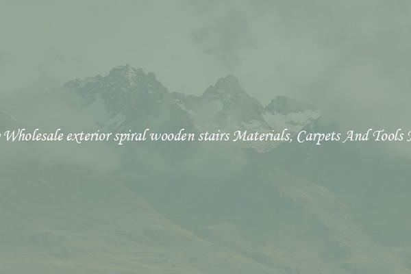 Buy Wholesale exterior spiral wooden stairs Materials, Carpets And Tools Now