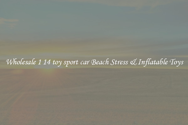 Wholesale 1 14 toy sport car Beach Stress & Inflatable Toys