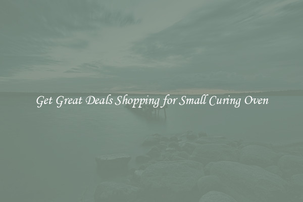 Get Great Deals Shopping for Small Curing Oven